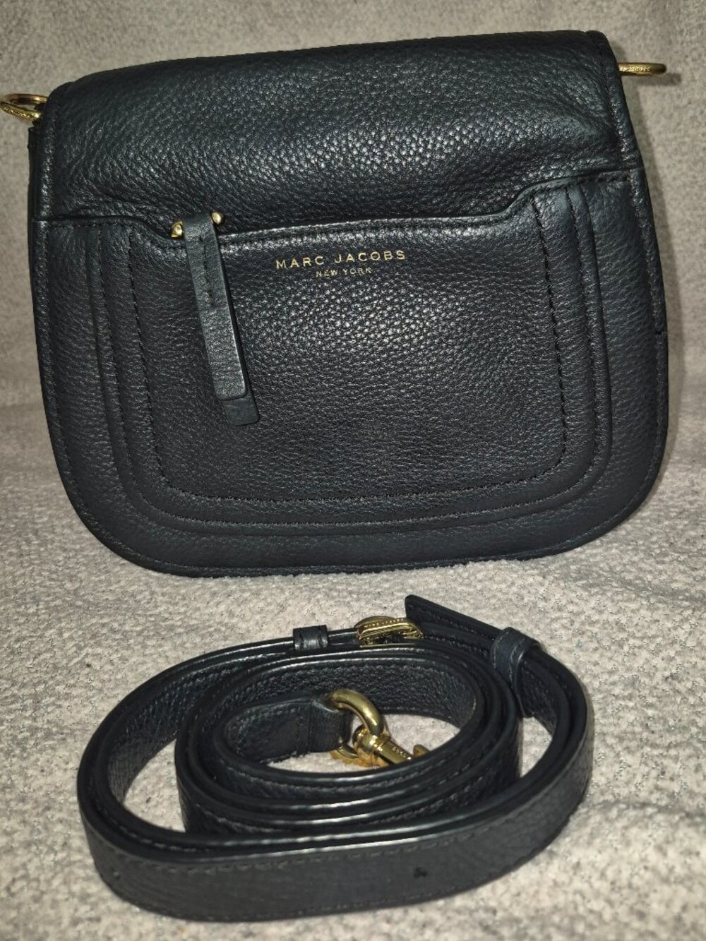 Crossbody bag black leather bag